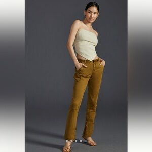 ANTHROPOLOGIE Pilcro Y2K Low-Rise Slim Pants Sz 27